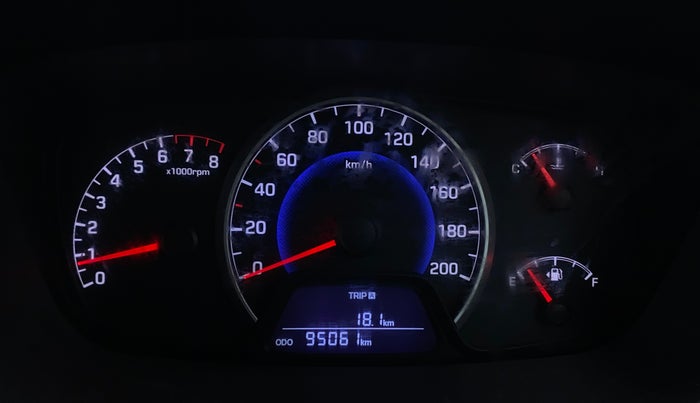 2015 Hyundai Grand i10 ASTA 1.2 KAPPA VTVT, Petrol, Manual, 95,057 km, Odometer Image