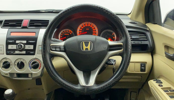 2010 Honda City 1.5L I-VTEC S MT, Petrol, Manual, 1,02,854 km, Steering Wheel Close Up