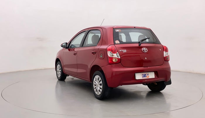 2015 Toyota Etios Liva V, Petrol, Manual, 70,386 km, Left Back Diagonal