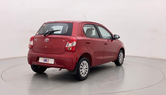 2015 Toyota Etios Liva V, Petrol, Manual, 70,386 km, Right Back Diagonal