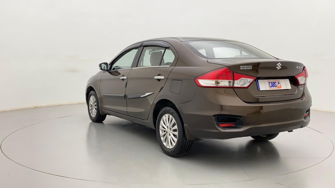 2014 Maruti Ciaz ZXI AMT, Petrol, Automatic, 82,635 km, Left Back Diagonal