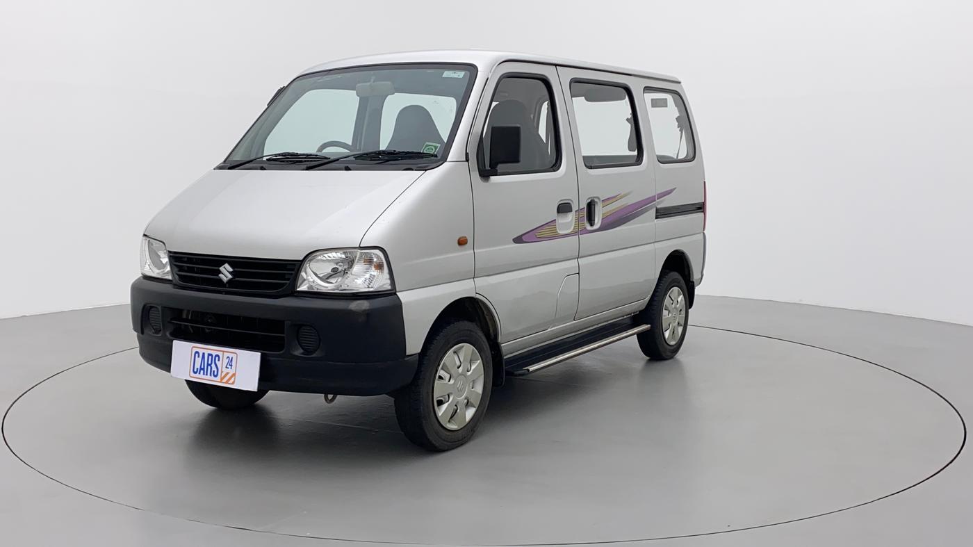 2014 Maruti Eeco 7 STR, Petrol, Manual, 47,079 km, Left Front Diagonal