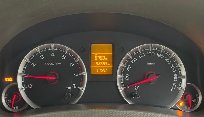 2014 Maruti Ertiga VXI CNG, CNG, Manual, 92,692 km, Odometer Image