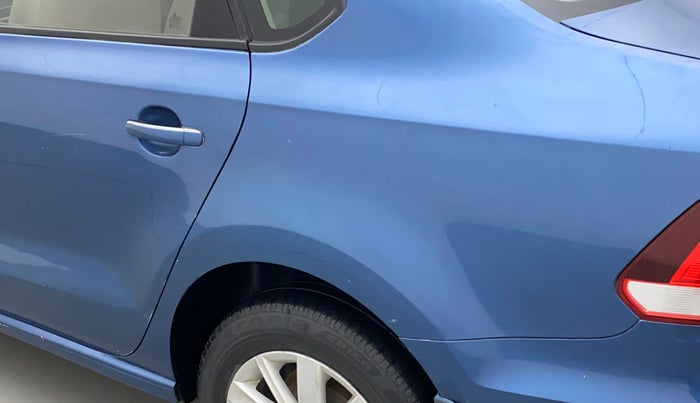 2017 Volkswagen Vento HIGHLINE DIESEL 1.5, Diesel, Manual, 96,453 km, Left quarter panel - Slightly dented