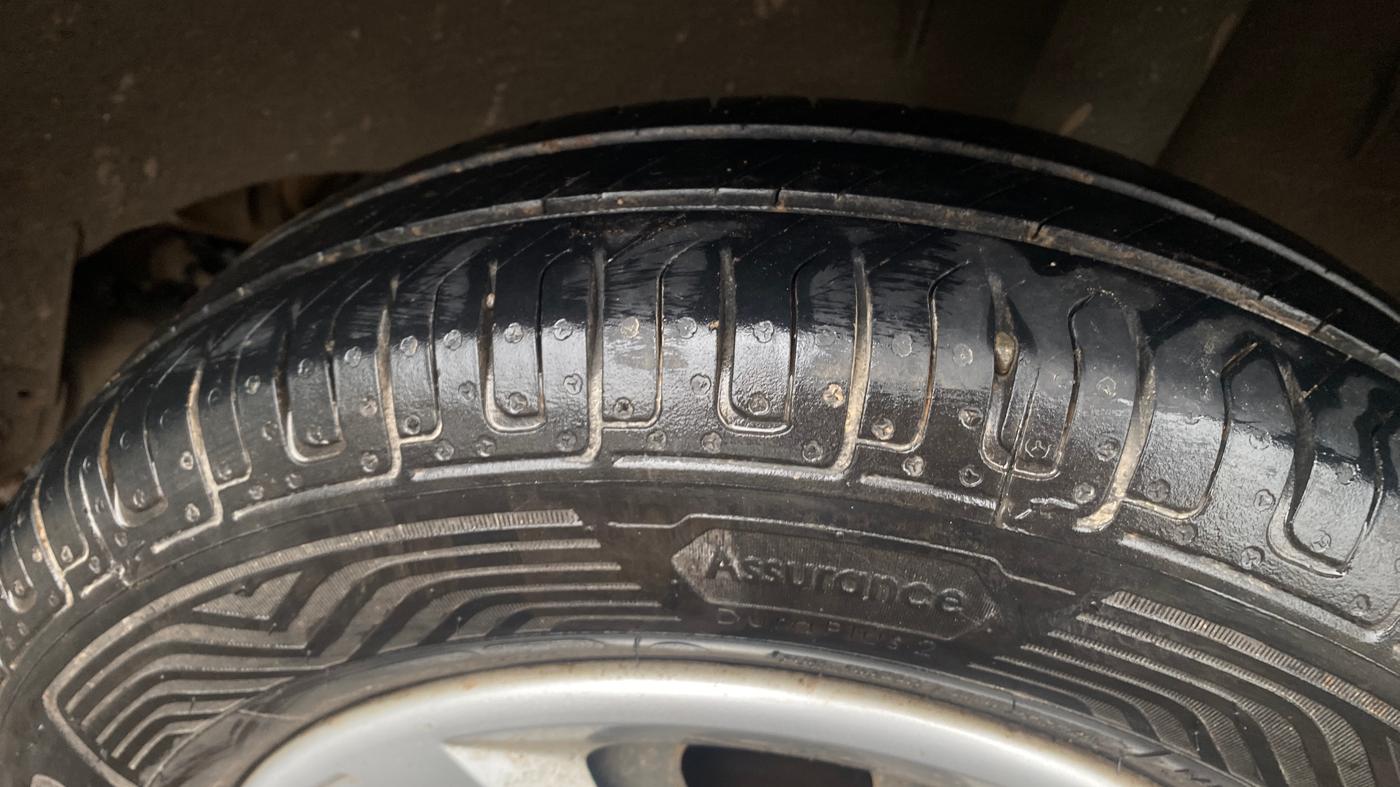 2016 Renault Kwid RXT 0.8, Petrol, Manual, 53,313 km, Left Rear Tyre Tread