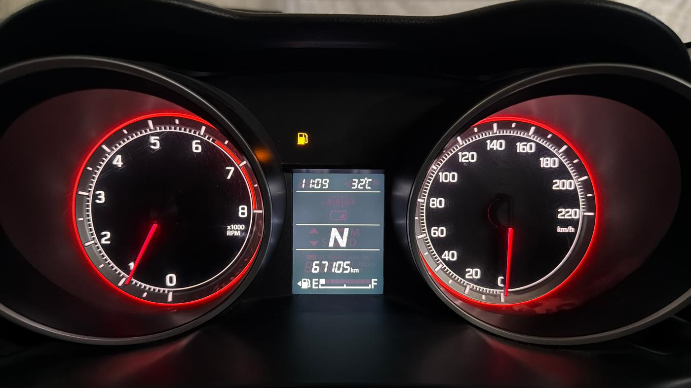 2019 Maruti Swift ZXI AMT, Petrol, Automatic, 67,094 km, Odometer Image
