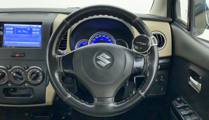 2017 Maruti Wagon R 1.0 VXI, Petrol, Manual, 71,002 km, Steering Wheel Close Up