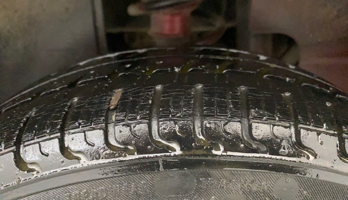 2016 Tata Nano TWIST XTA, Petrol, Automatic, 57,864 km, Left Rear Tyre Tread