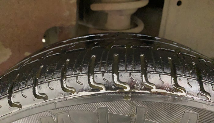 2016 Tata Nano TWIST XTA, Petrol, Automatic, 57,864 km, Right Rear Tyre Tread