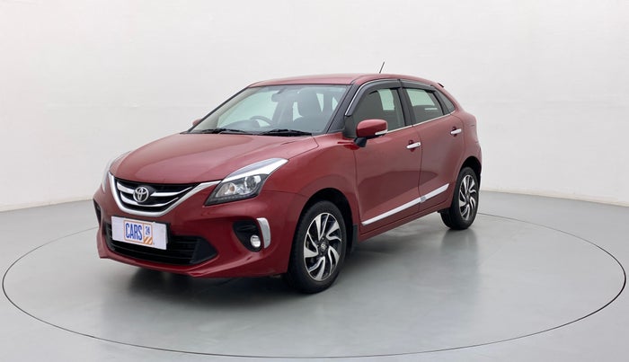 2019 Toyota Glanza V CVT, Petrol, Automatic, 30,818 km, Left Front Diagonal