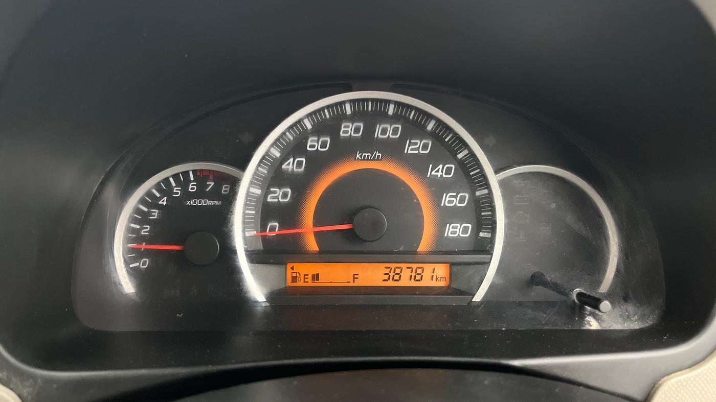 2013 Maruti Wagon R 1.0 VXI, Petrol, Manual, 38,781 km, Odometer Image
