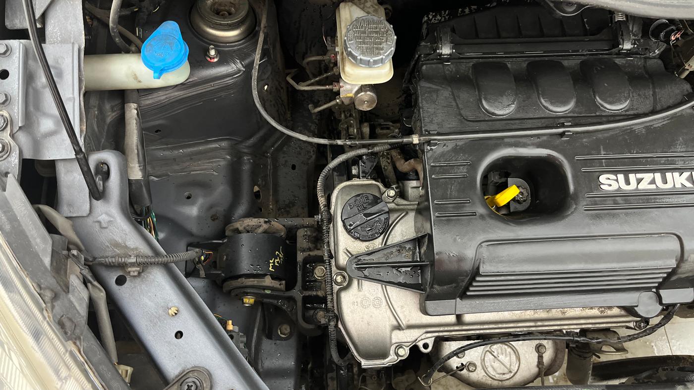2013 Maruti Wagon R 1.0 VXI, Petrol, Manual, 38,781 km, Engine View - Right