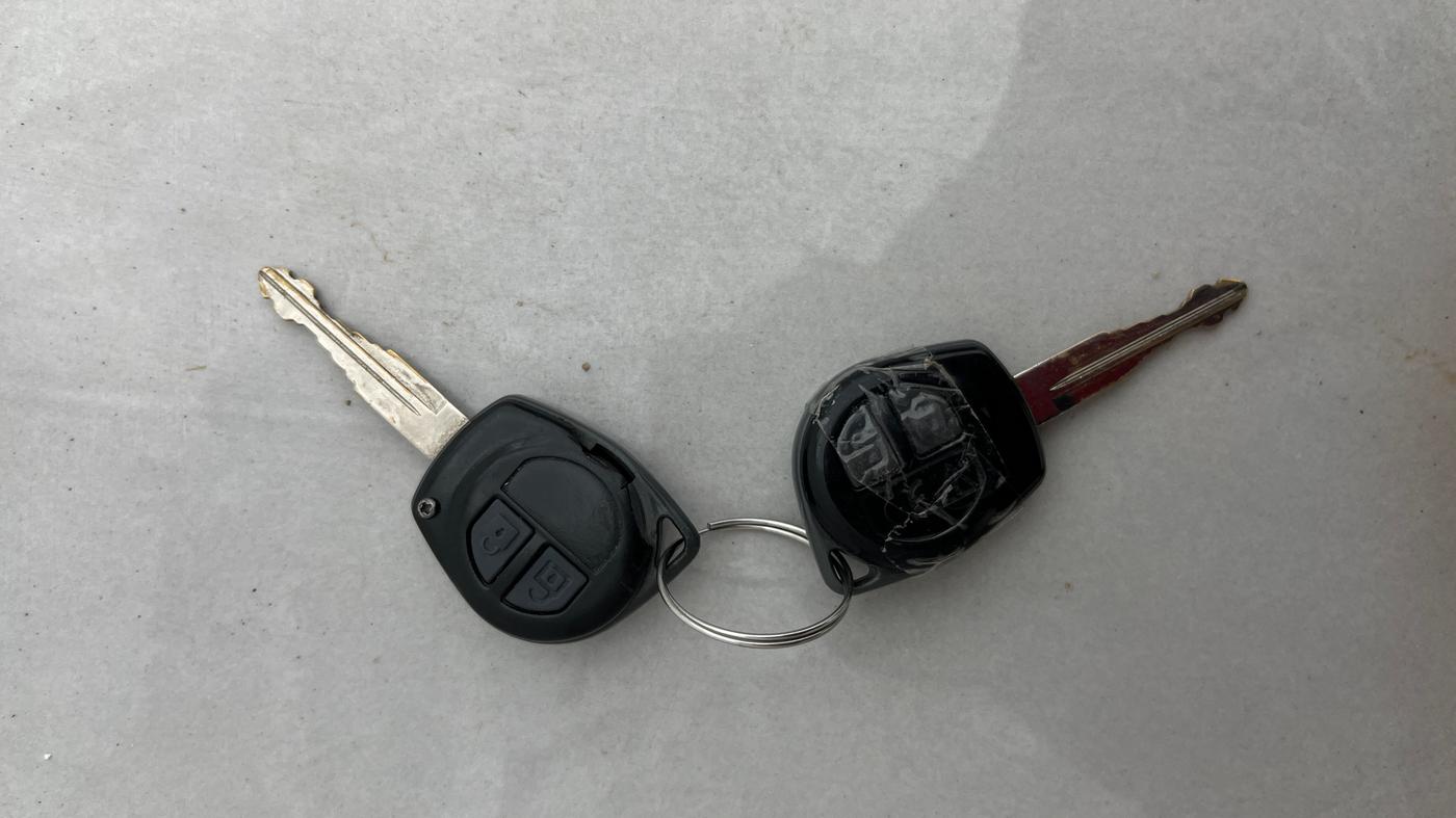 2013 Maruti Wagon R 1.0 VXI, Petrol, Manual, 38,781 km, Key Close Up