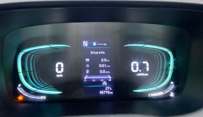 2023 KIA CARENS  PREMIUM 1.5 TURBO PETROL IMT 7 STR, Petrol, Manual, 45,765 km, Odometer Image