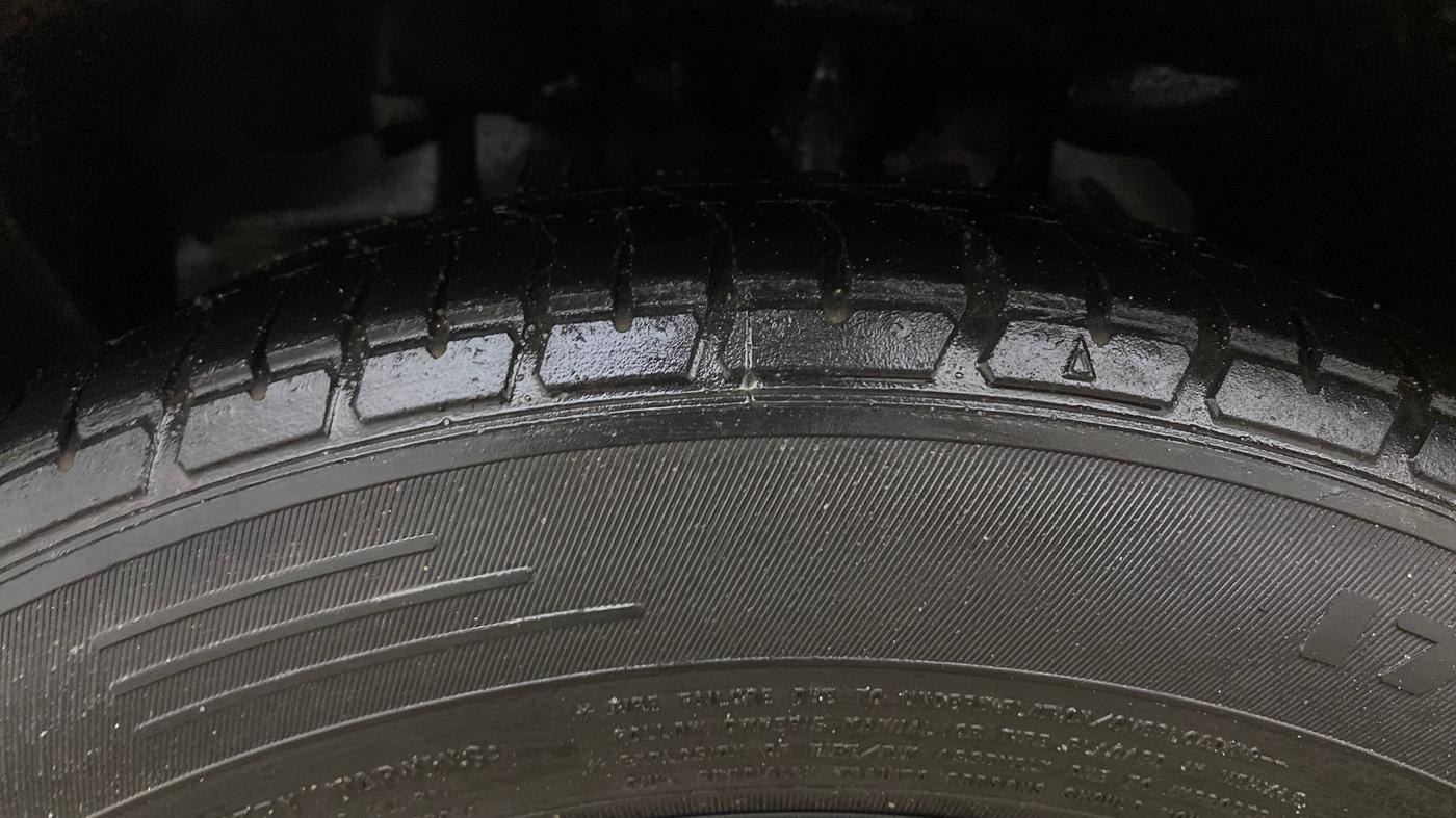 2018 Ford New Figo TITANIUM1.5 DIESEL, Diesel, Manual, 94,069 km, Left Front Tyre Tread