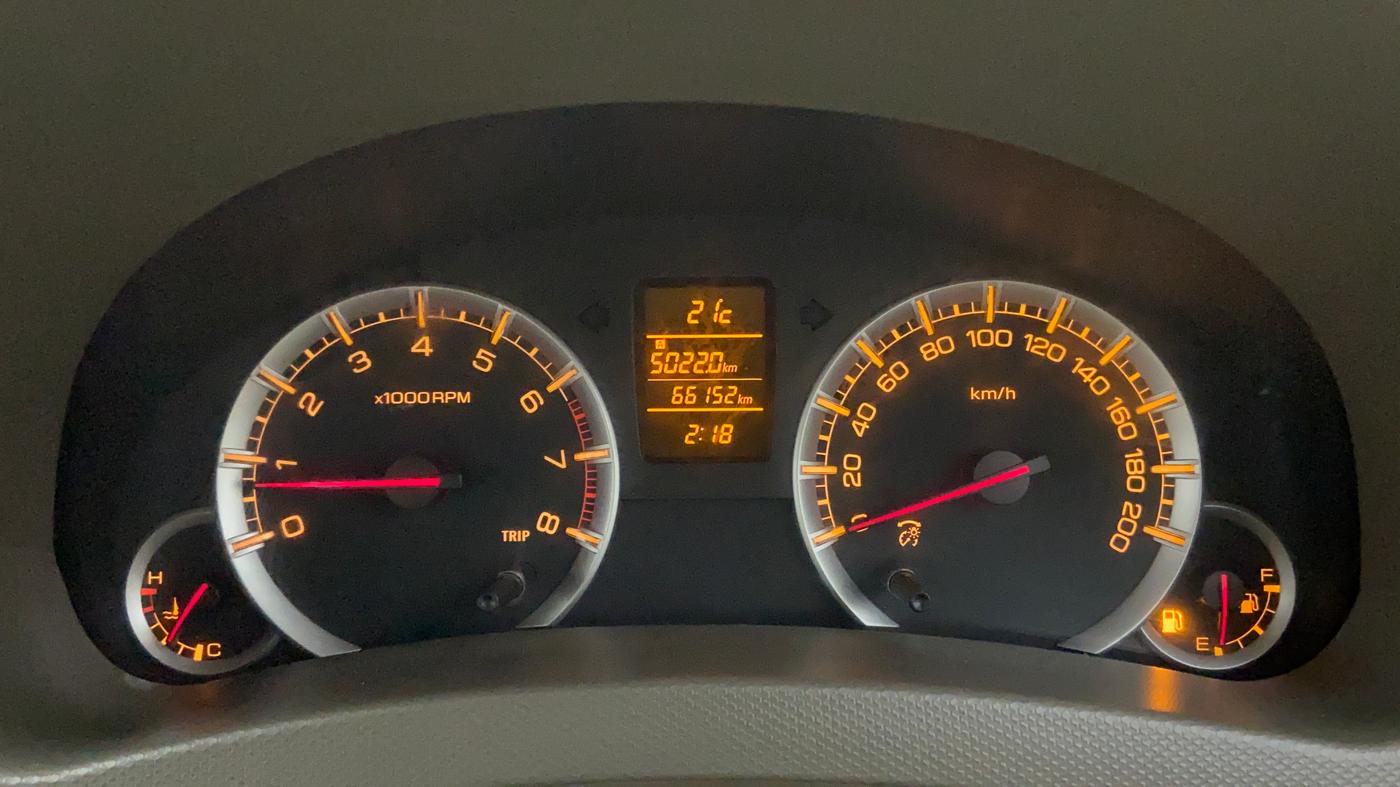 2013 Maruti Ertiga ZXI, Petrol, Manual, 66,660 km, Odometer Image