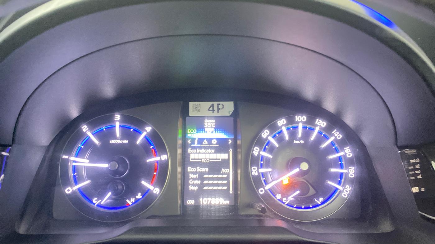 2018 Toyota Innova Crysta 2.8 ZX AT 7 STR, Diesel, Automatic, 1,07,889 km, Odometer Image