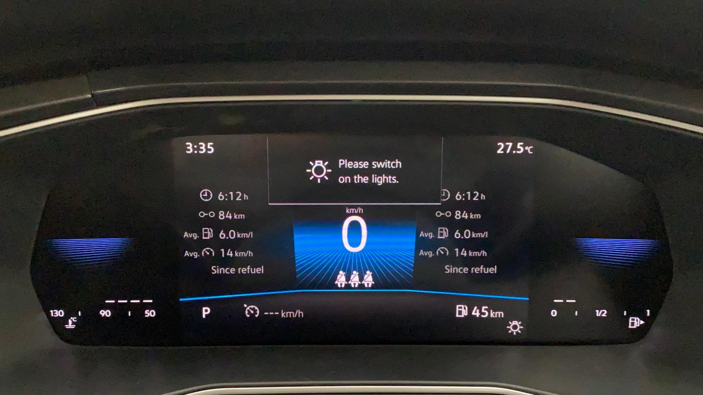 2025 Volkswagen TAIGUN TOPLINE 1.0 TSI AT, Petrol, Automatic, 5,120 km, Odometer Image