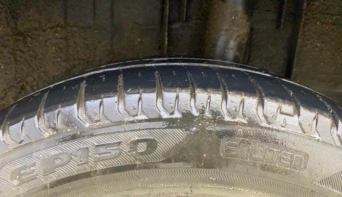 2021 Renault TRIBER RXZ AMT, Petrol, Automatic, 37,036 km, Left Rear Tyre Tread