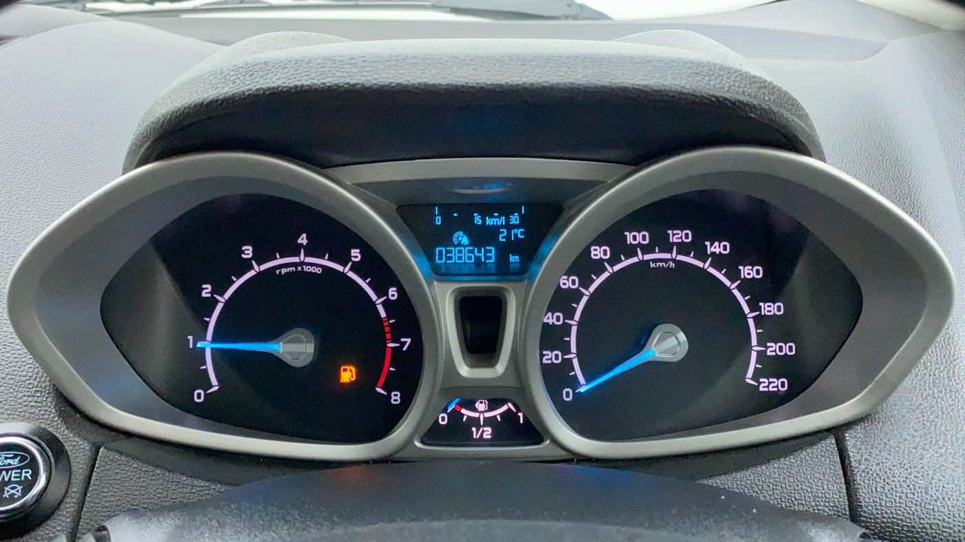 2014 Ford Ecosport 1.0 ECOBOOST TITANIUM OPT, Petrol, Manual, 38,587 km, Odometer Image