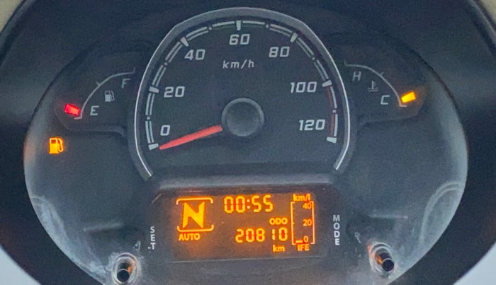 2016 Tata Nano TWIST XTA, Petrol, Automatic, 20,736 km, Odometer View