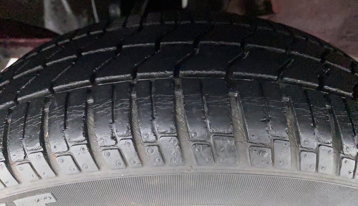 2016 Tata Nano TWIST XTA, Petrol, Automatic, 20,736 km, Left Front Tyre Tread