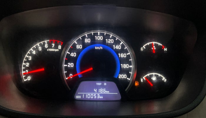 2018 Hyundai Grand i10 MAGNA 1.2 KAPPA VTVT, Petrol, Manual, 1,10,034 km, Odometer Image