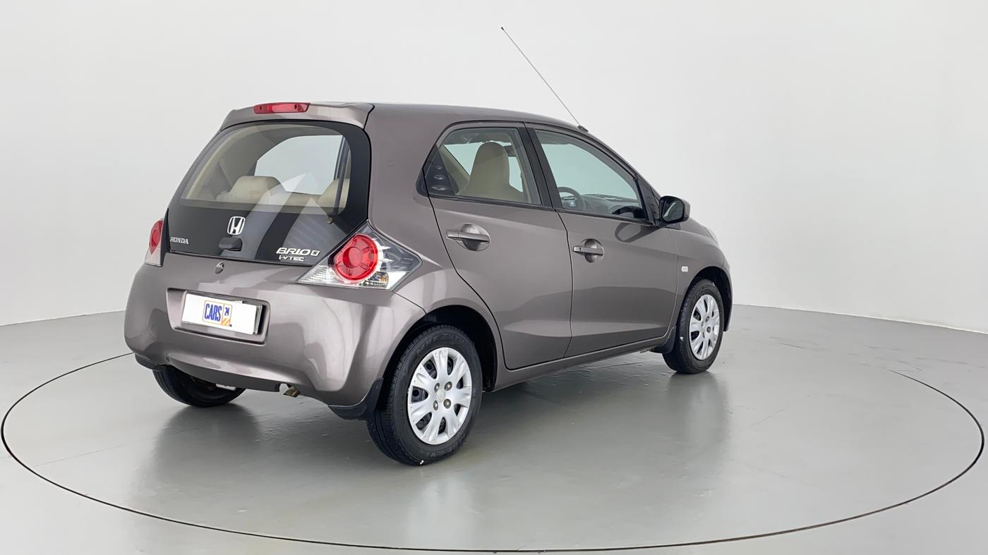 2013 Honda Brio 1.2 S MT I VTEC, Petrol, Manual, 39,576 km, Right Back Diagonal