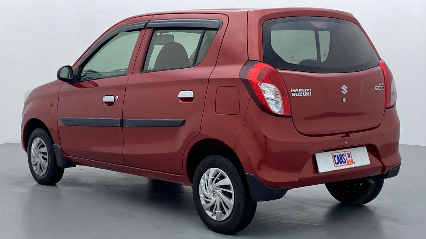 2014 Maruti Alto 800 LXI, Petrol, Manual, 27,150 km, Left Back Diagonal (45- Degree) View