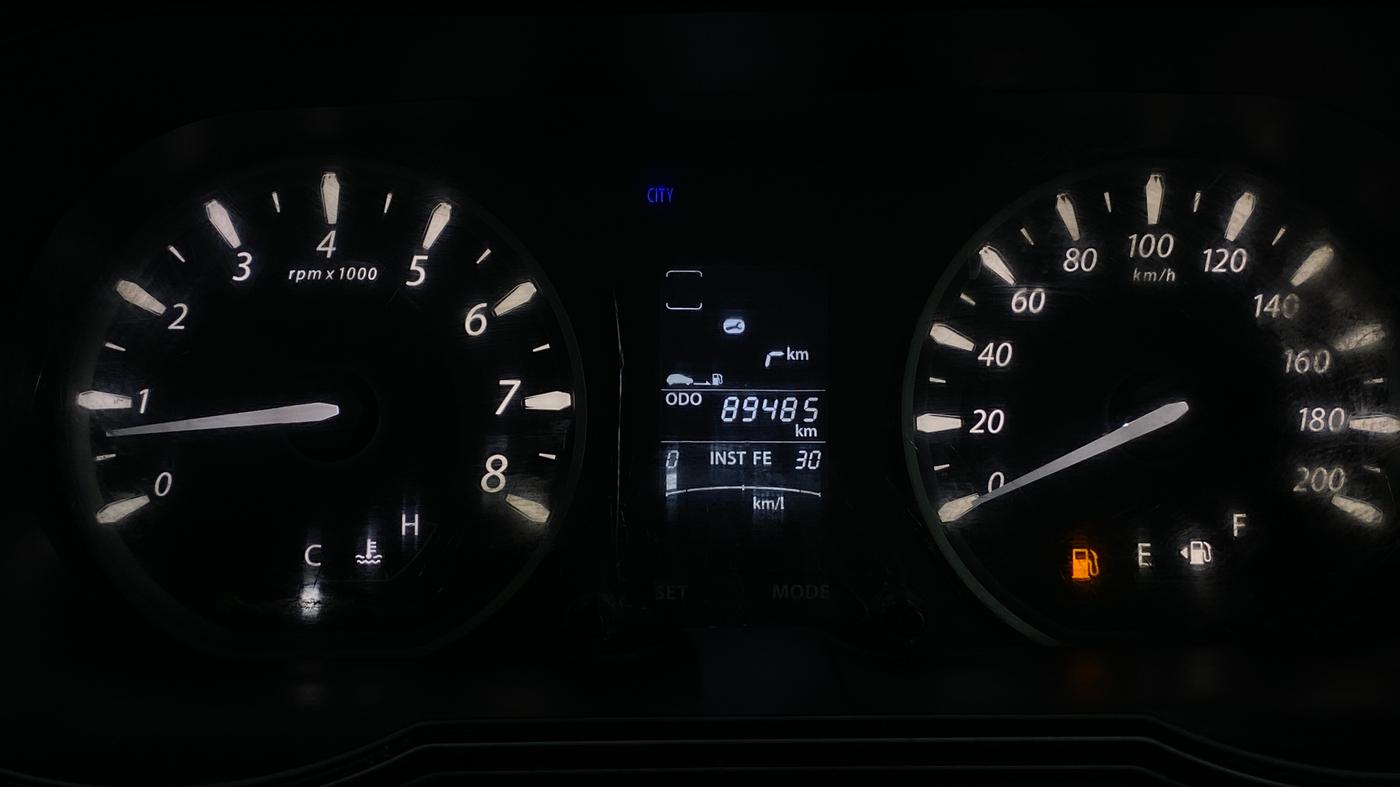 2015 Tata Zest XMS PETROL, Petrol, Manual, 89,481 km, Odometer Image