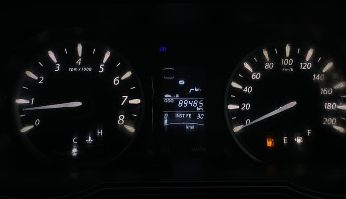 2015 Tata Zest XMS PETROL, Petrol, Manual, 89,481 km, Odometer Image