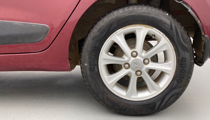 2014 Hyundai Grand i10 ASTA 1.2 KAPPA VTVT, Petrol, Manual, 37,561 km, Left Rear Wheel