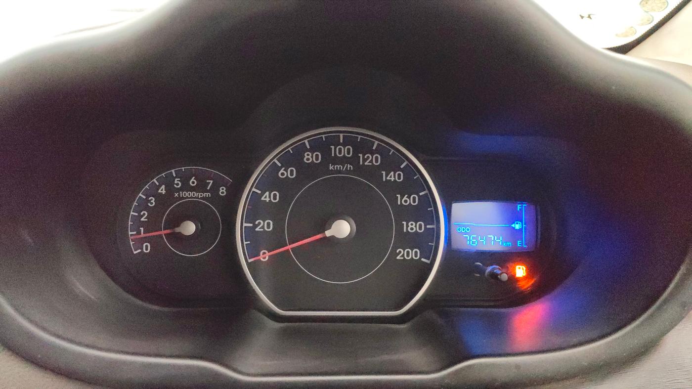 2013 Hyundai i10 ERA 1.1, Petrol, Manual, 76,461 km, Odometer Image