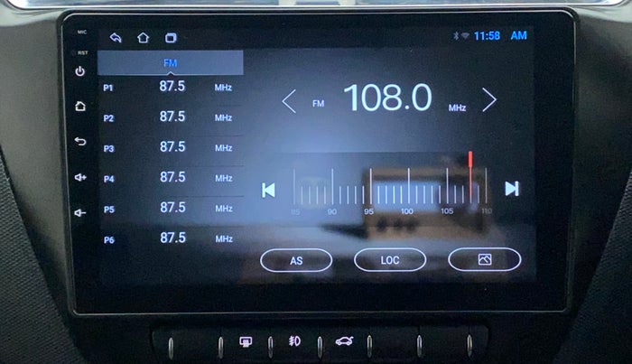 2018 Tata TIGOR XZA PETROL, Petrol, Automatic, 36,959 km, Infotainment System