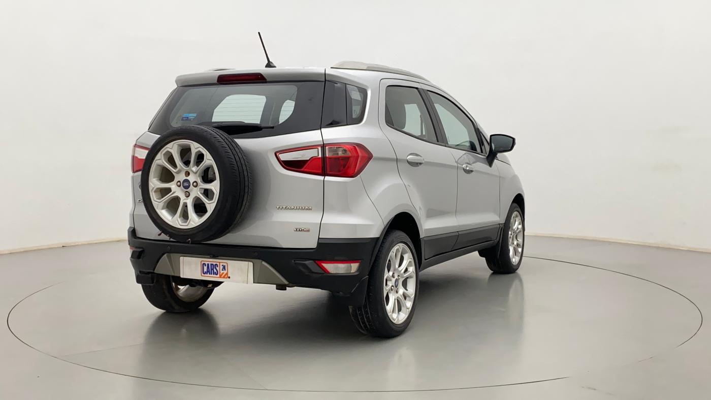 2018 Ford Ecosport 1.5 TDCI TITANIUM PLUS, Diesel, Manual, 38,402 km, Right Back Diagonal