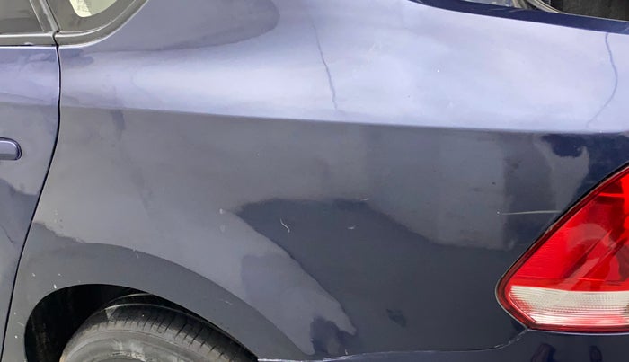 2014 Volkswagen Vento COMFORTLINE TSI AT PETROL, Petrol, Automatic, 57,022 km, Left quarter panel - Minor scratches