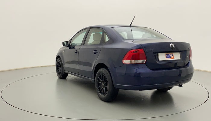 2014 Volkswagen Vento COMFORTLINE TSI AT PETROL, Petrol, Automatic, 57,022 km, Left Back Diagonal
