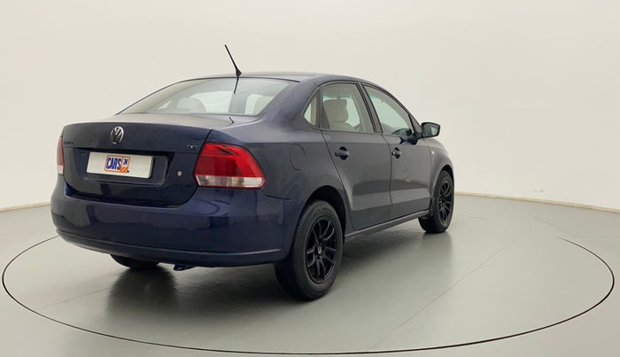 2014 Volkswagen Vento COMFORTLINE TSI AT PETROL, Petrol, Automatic, 57,022 km, Right Back Diagonal