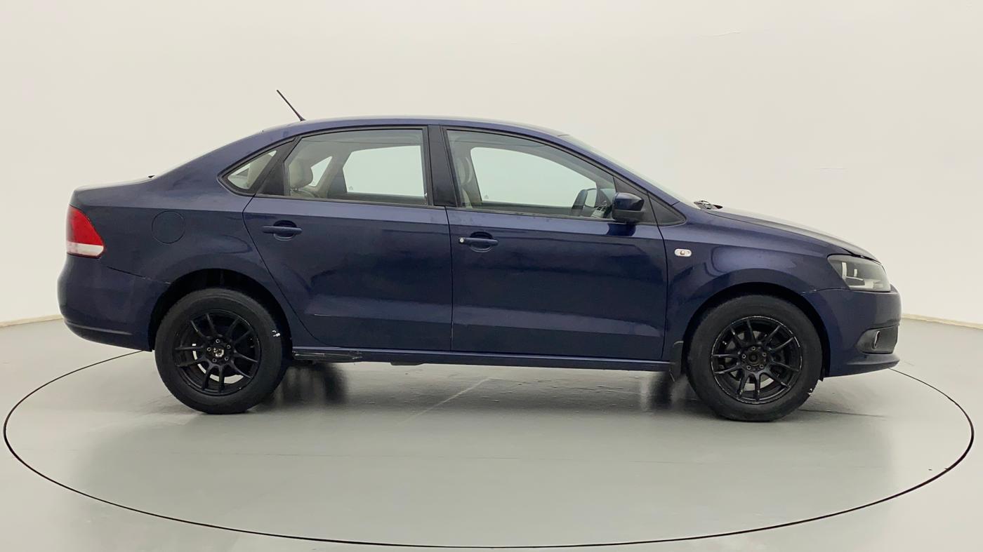 2014 Volkswagen Vento COMFORTLINE TSI AT PETROL, Petrol, Automatic, 57,022 km, Right Side View