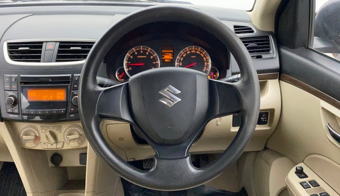 2016 Maruti Swift Dzire VXI, Petrol, Manual, 86,060 km, Steering Wheel Close Up
