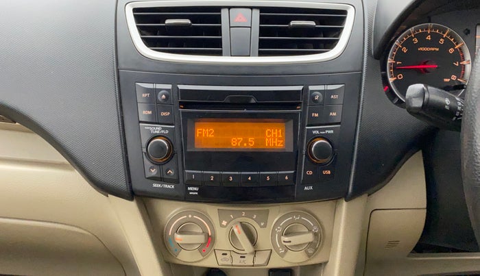 2016 Maruti Swift Dzire VXI, Petrol, Manual, 86,060 km, Air Conditioner