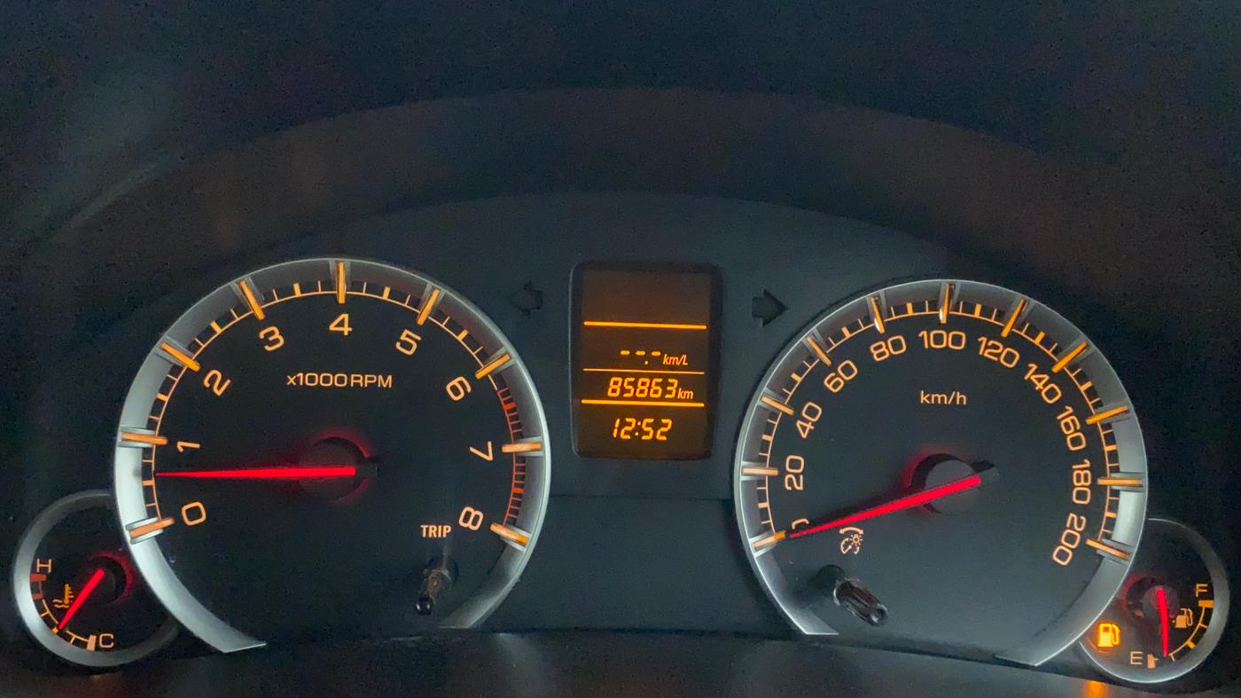 2016 Maruti Swift Dzire VXI, Petrol, Manual, 86,060 km, Odometer Image