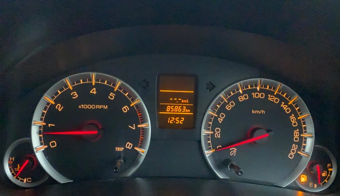 2016 Maruti Swift Dzire VXI, Petrol, Manual, 86,060 km, Odometer Image