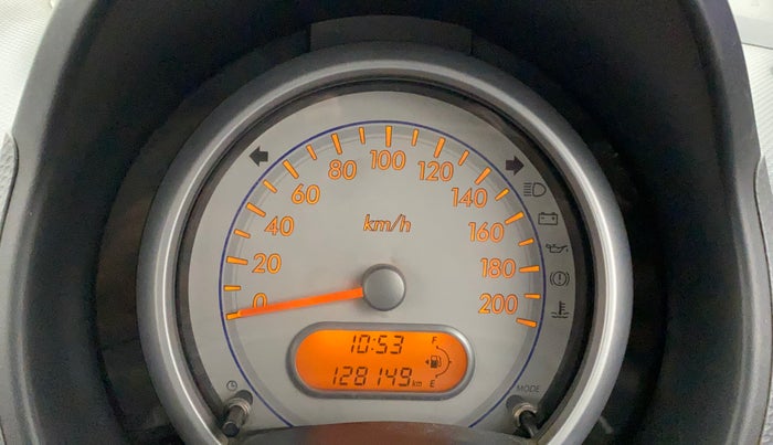 2011 Maruti Ritz VXI, Petrol, Manual, 1,28,149 km, Odometer Image