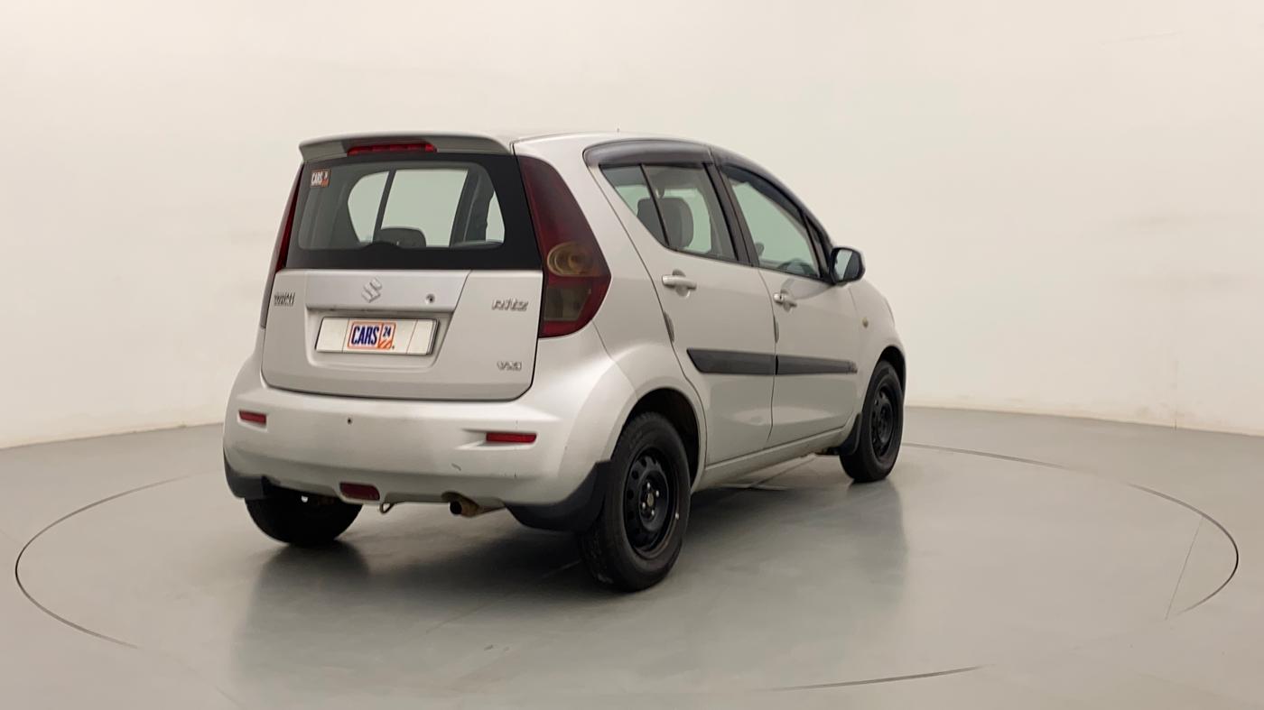 2011 Maruti Ritz VXI, Petrol, Manual, 1,28,149 km, Right Back Diagonal