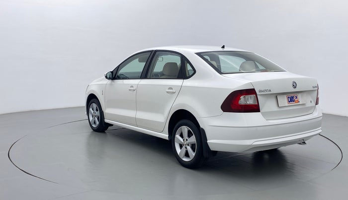 2017 Skoda Rapid AMBITION 1.6 MPFI MT, Petrol, Manual, 46,305 km, Left Back Diagonal