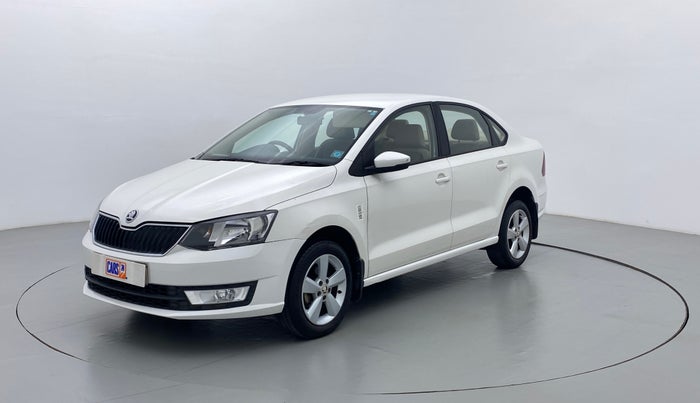 2017 Skoda Rapid AMBITION 1.6 MPFI MT, Petrol, Manual, 46,305 km, Left Front Diagonal