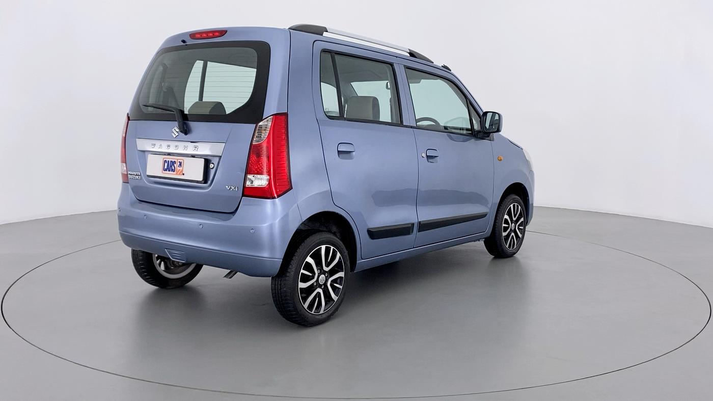 2017 Maruti Wagon R 1.0 VXI, Petrol, Manual, 15,357 km, Right Back Diagonal
