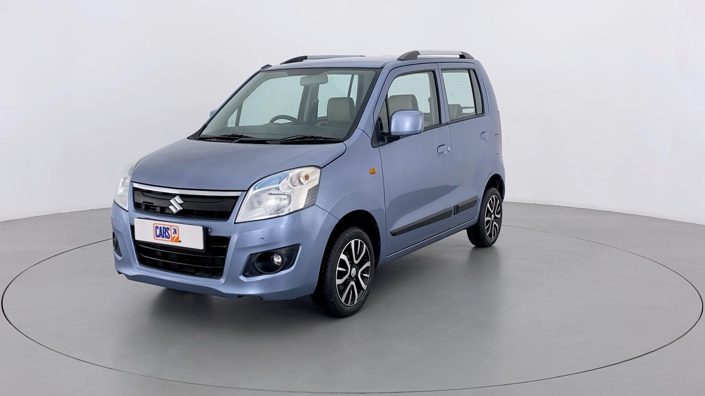 2017 Maruti Wagon R 1.0 VXI, Petrol, Manual, 15,357 km, Left Front Diagonal