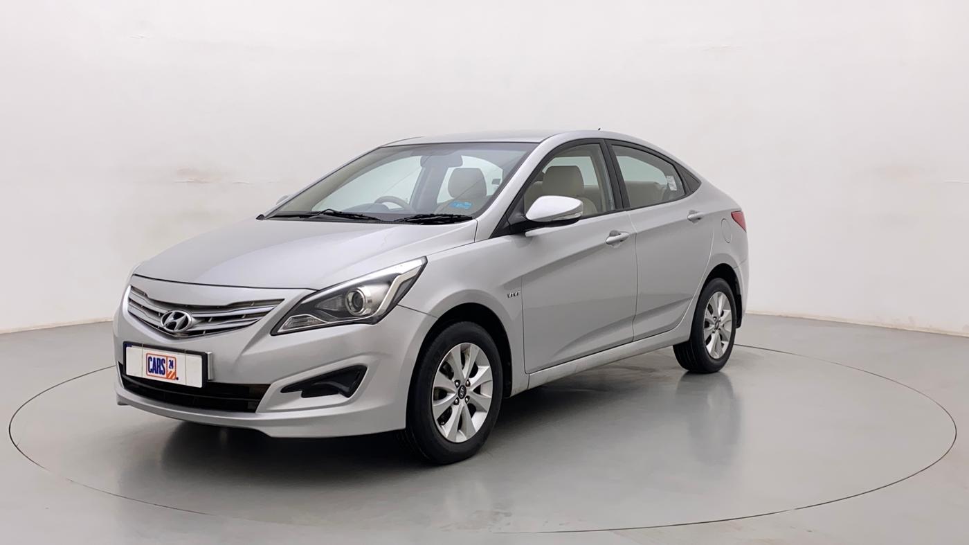 2016 Hyundai Verna FLUIDIC 4S 1.6 VTVT S AT, Petrol, Automatic, 62,295 km, Left Front Diagonal